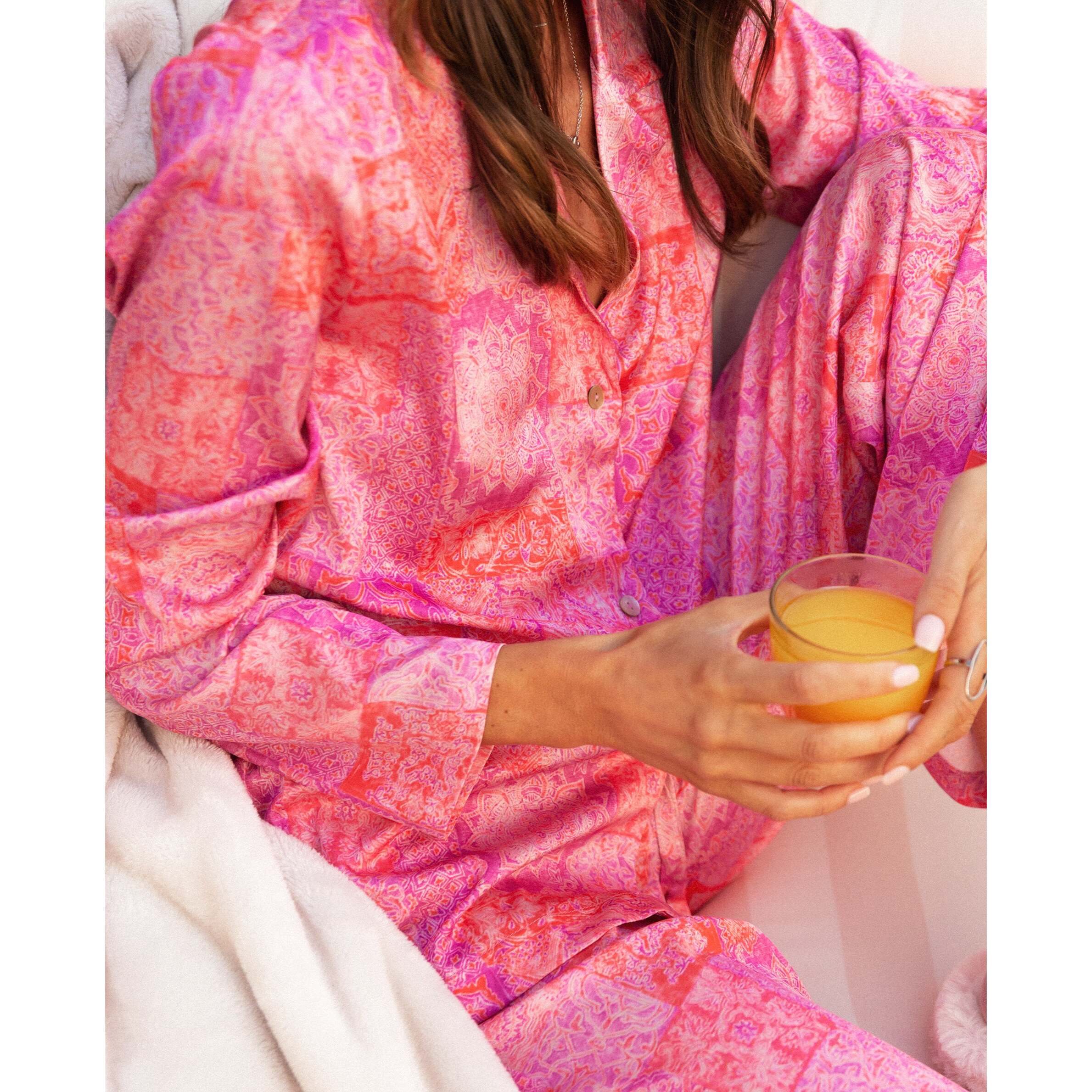 Camisa Manga Larga de Pijama