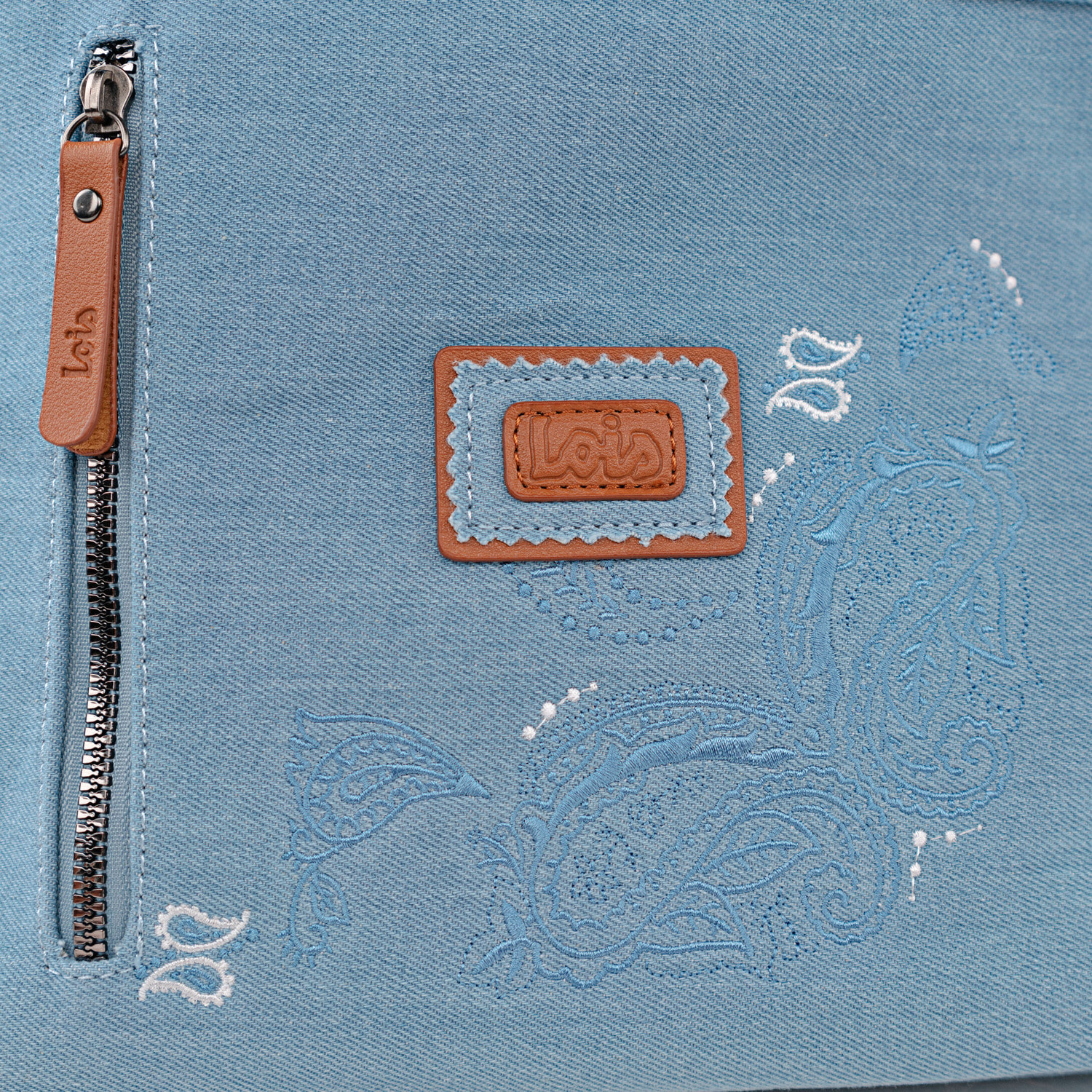 Bolso Mochila Mujer Lois Cincinnati Azul