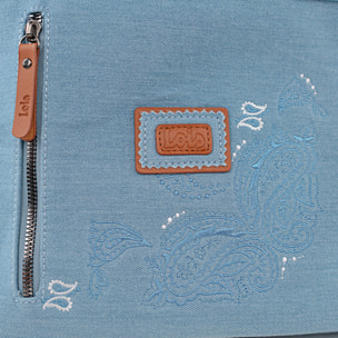 Bolso Mochila Mujer Lois Cincinnati Azul