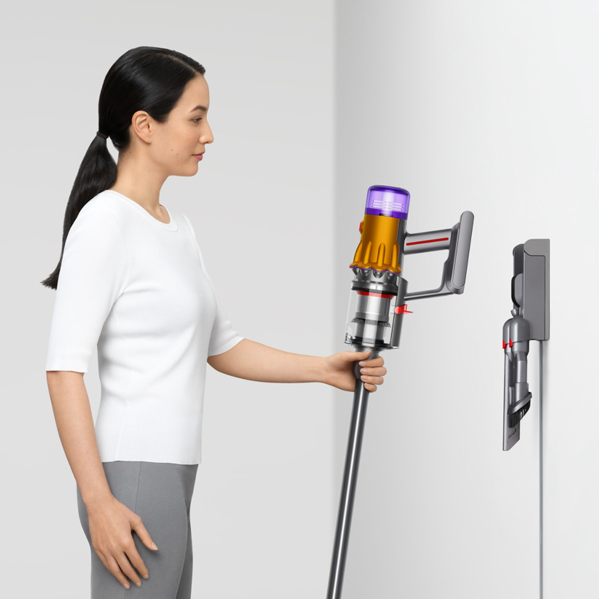 Aspirapolvere Senza Filo Dyson V12 Detectᵀᴹ Slim Absolute | RICONDIZIONATO