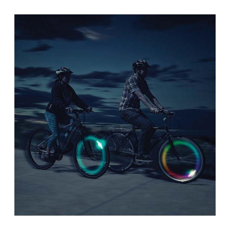 Lumière NITE IZE LED pour roue vélo Spokelit
