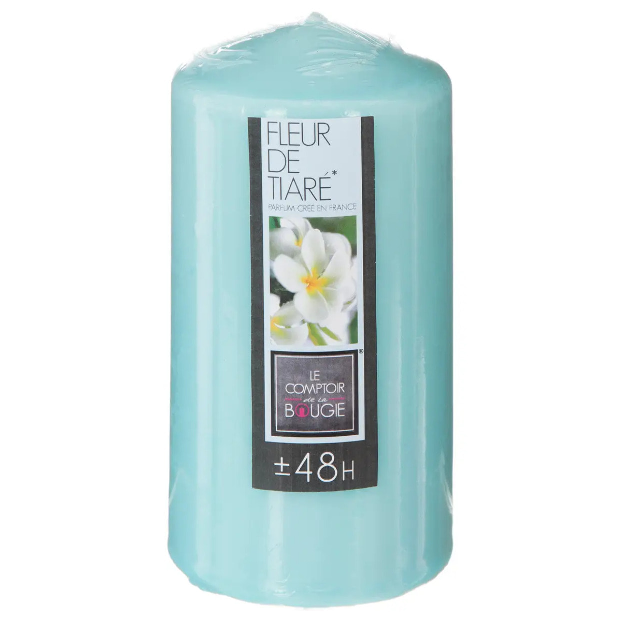 Bougie parfumée "Nina" fleur de tiaré 400g