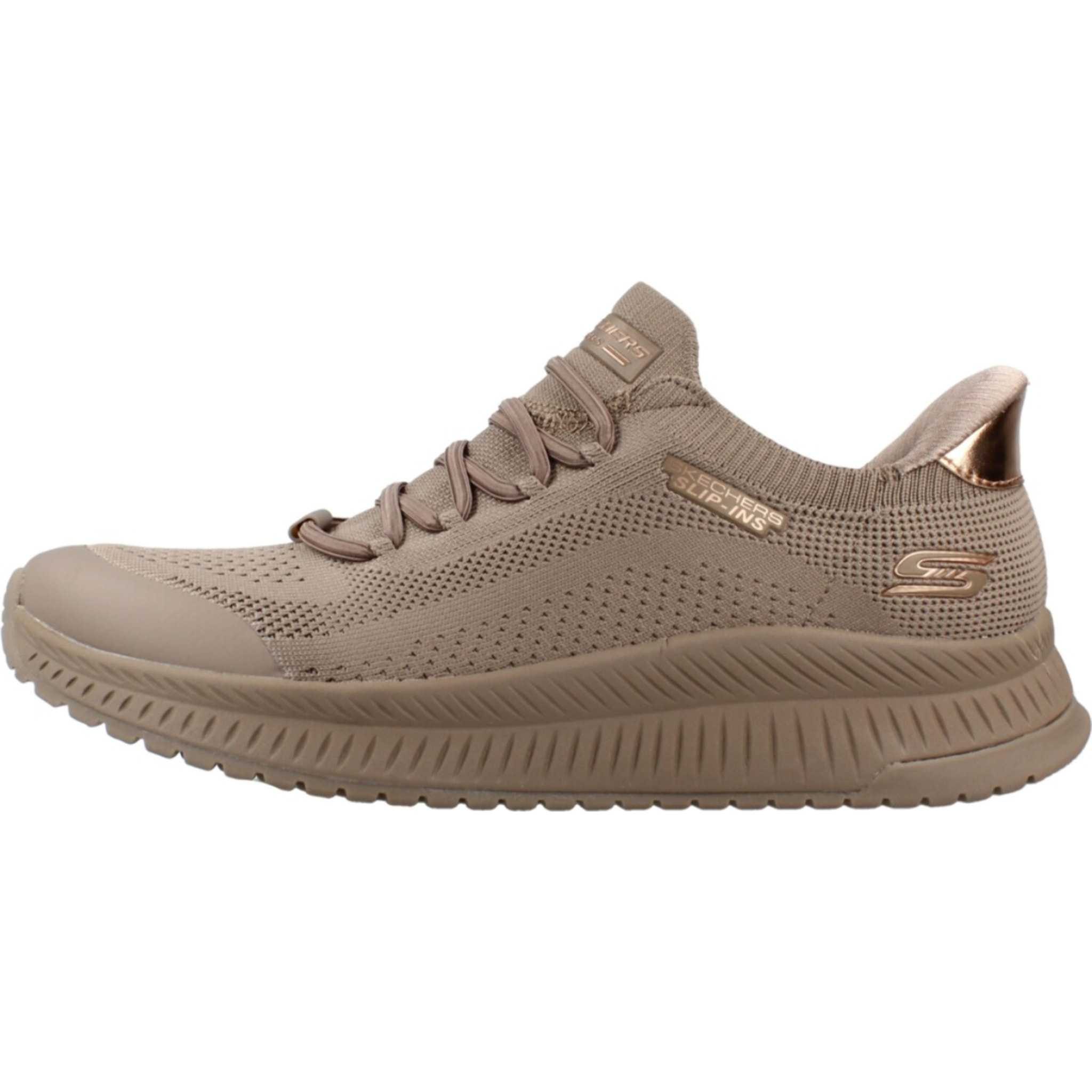 Sneakers De  Mujer Slip-ins Bobs Squad 4 Dire Step Marron