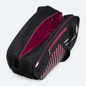 MUNICH Mochila Deportiva con Compartimento para Pala Negra y Fucsia training backpack club