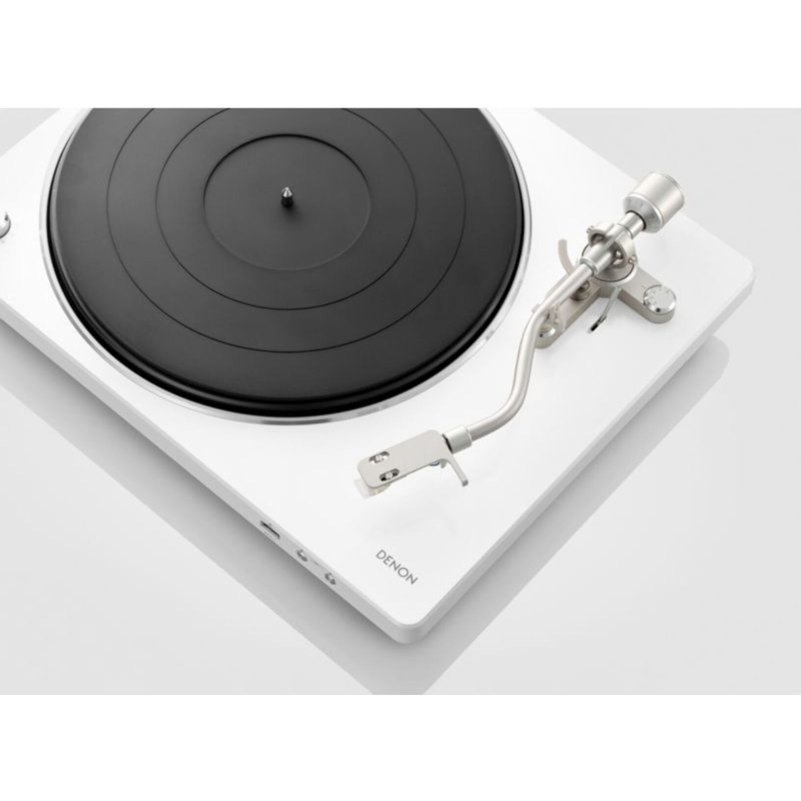 Platine vinyle DENON DP450USB Blanche