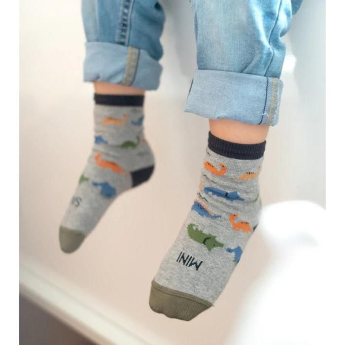 Calcetines Mini "Minisaurus" talla 31-34