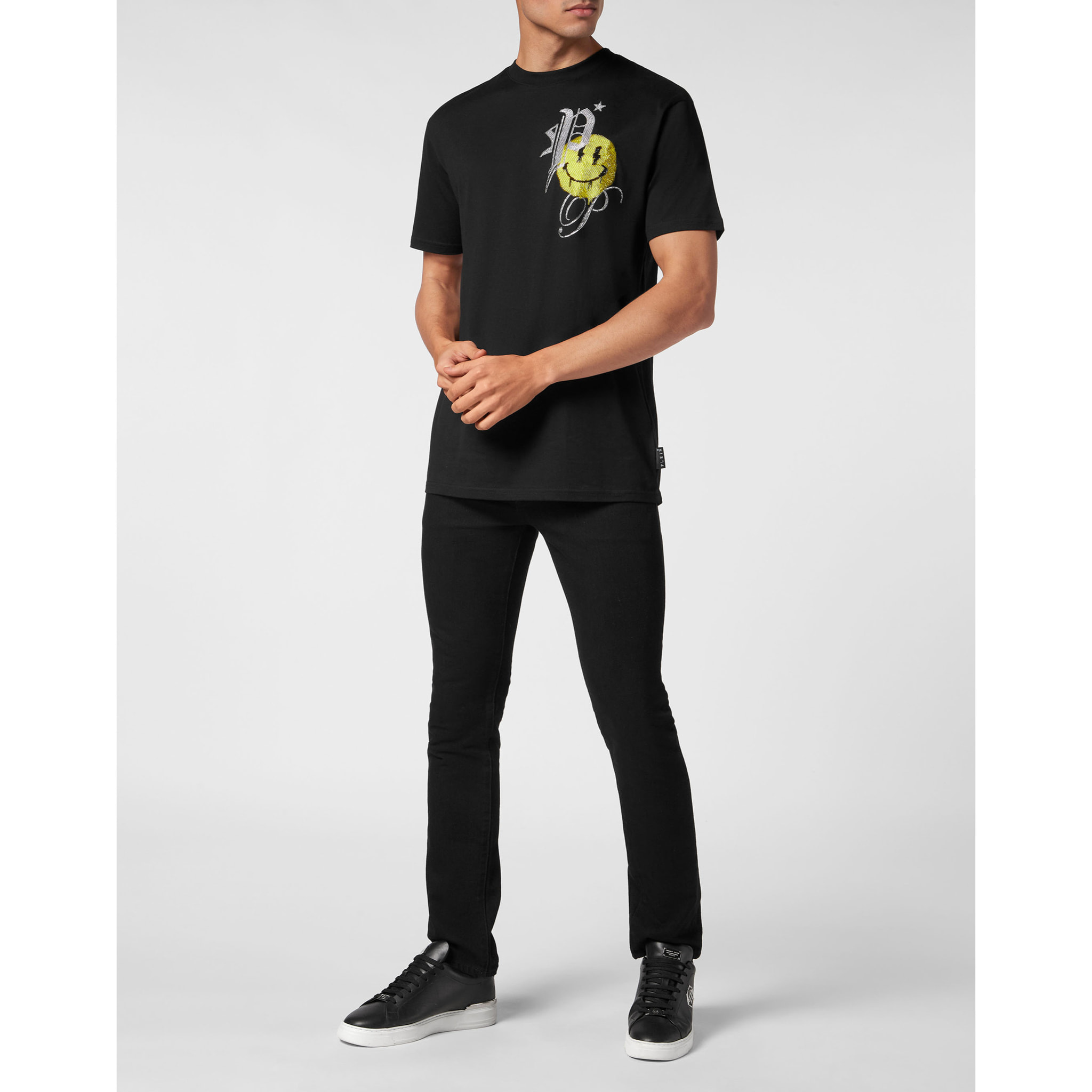 PHILIPP PLEIN T-Shirt Round Neck SMILE