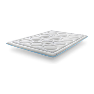 Topper Viscogel Bubble Confort de SonnoMattress, Altura 4 cm