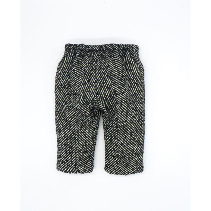 PANTALÓN ESPIGA NEGRO