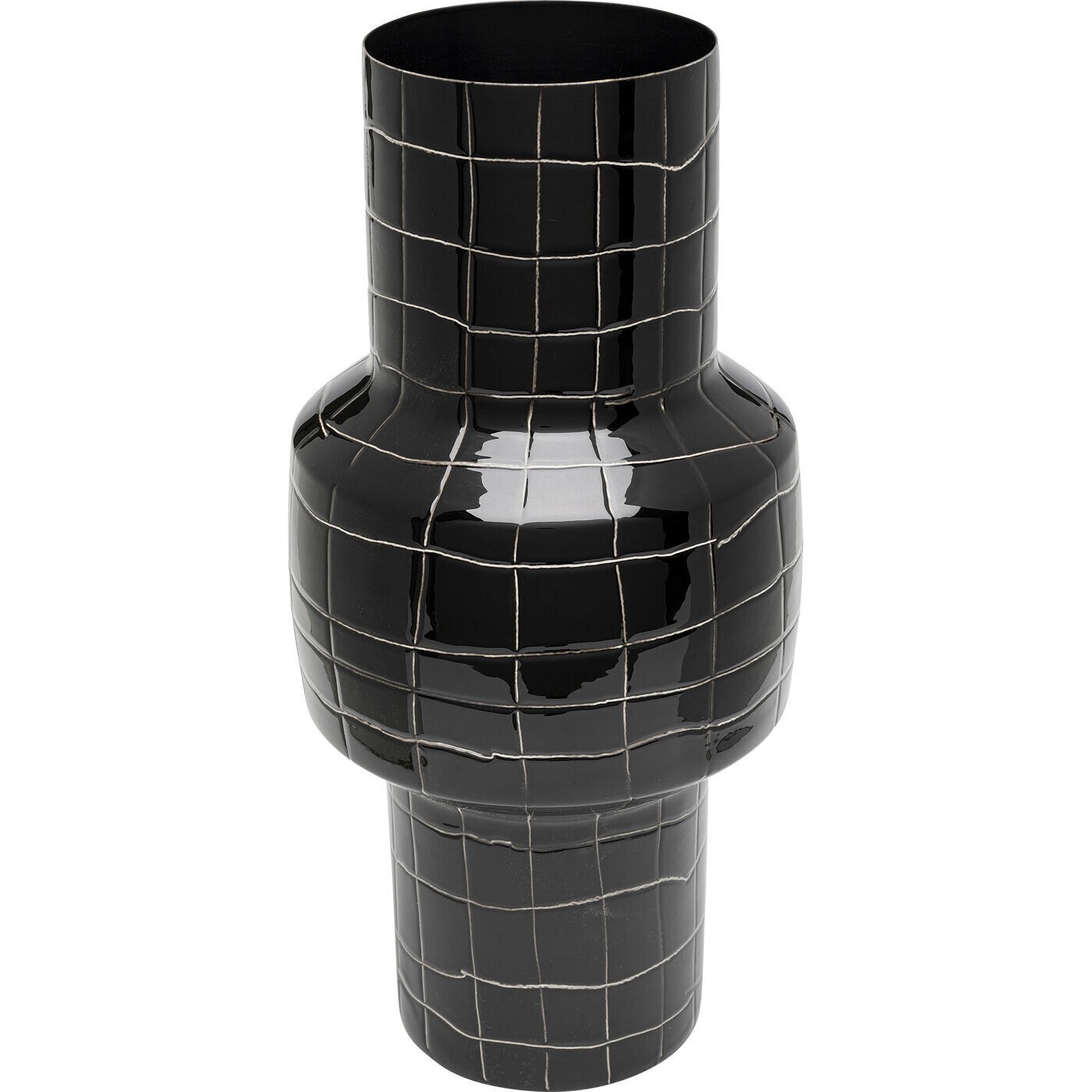 Vase Mesh noir 33cm Kare Design