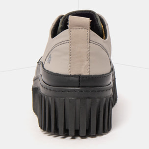 Zapatos 1518A RUBBER NYLON GREY-KAKI/BRIGHTON color Grey-kaki