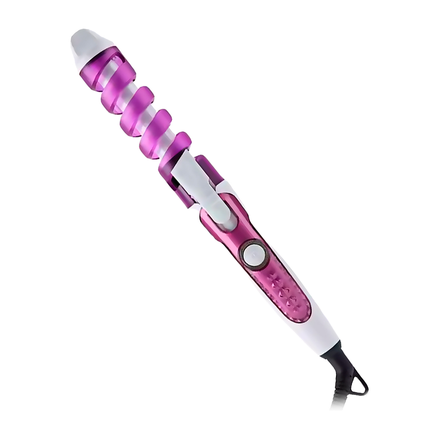 Rizador de pelo QL-118 con tubo de 19mm y 35W. Temperatura de 200°C.