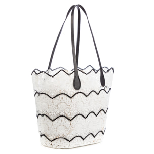 Biferno Borsa a spalla Donna. Realizzata in cotone.