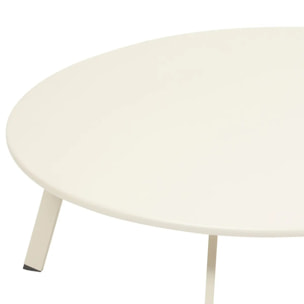 Table d'appoint de jardin Saona D90cm argile