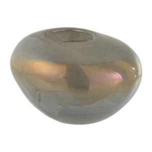 J-Line vase Leo Rond - verre - gris