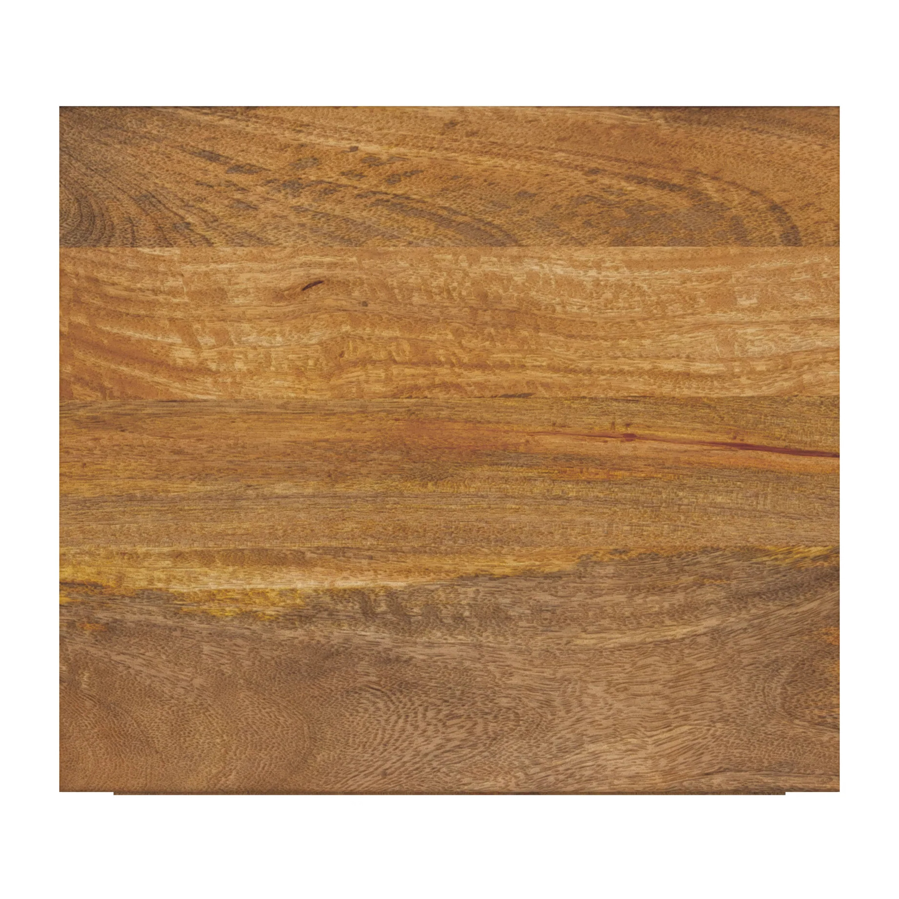 Table de chevet en cannage et bois, 1 tiroir et 1 niche - Tiki