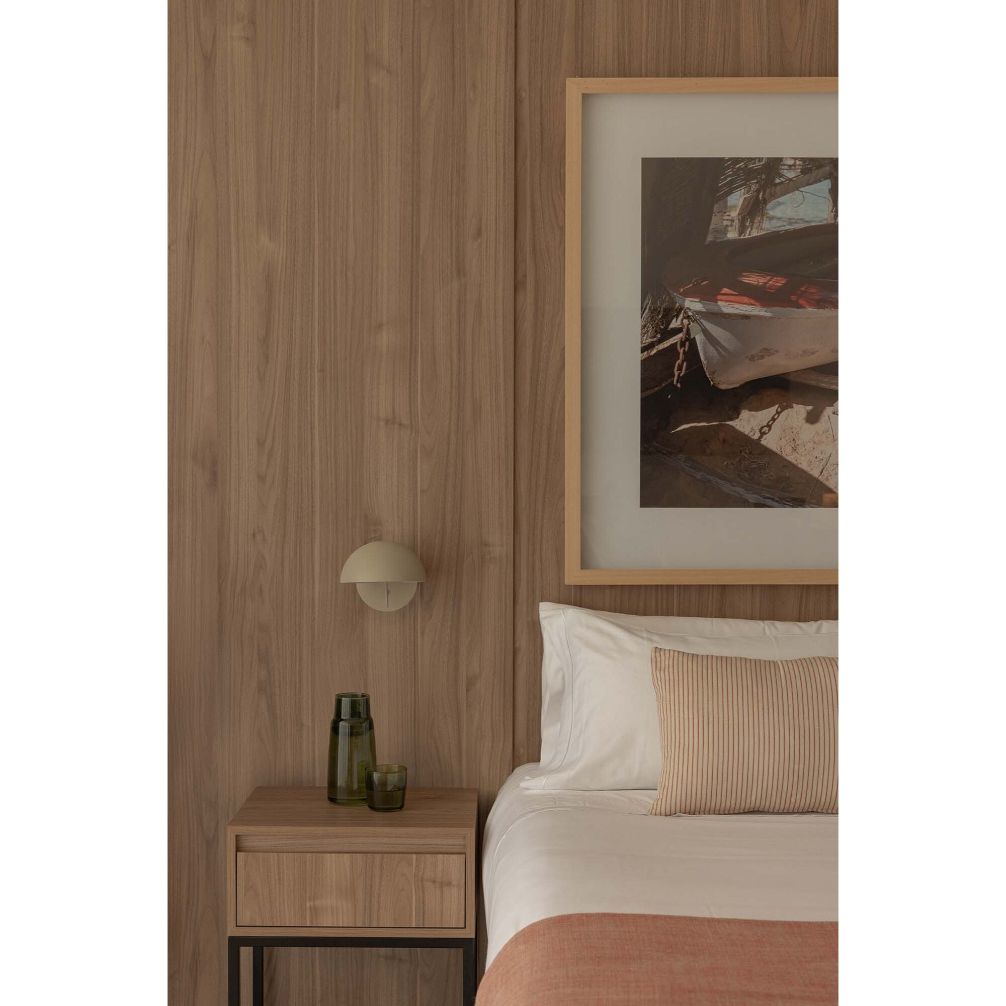 MATILDA Lampada da parete bianca