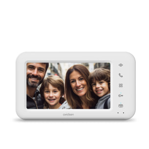 Kit Visiophone filaire 2 familles + écran supplémentaire + transformateur