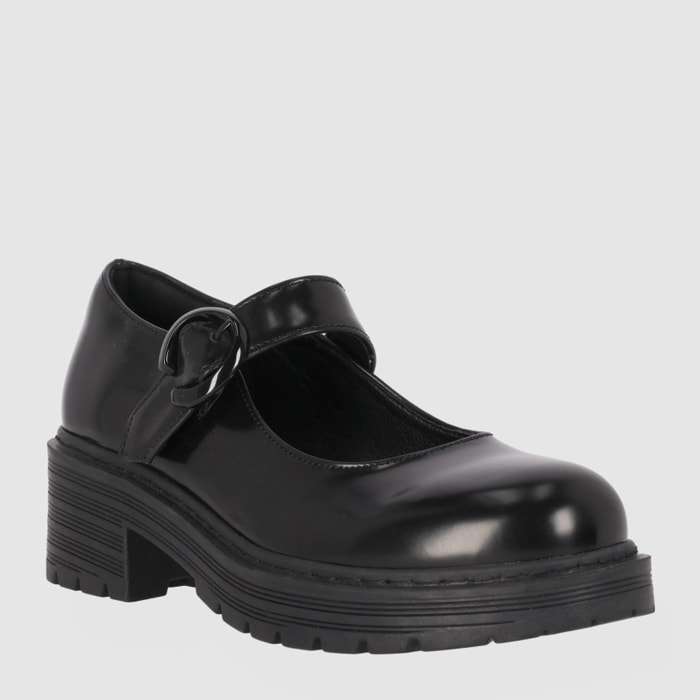 Zapatos - Negro - Tacón: 5 cm