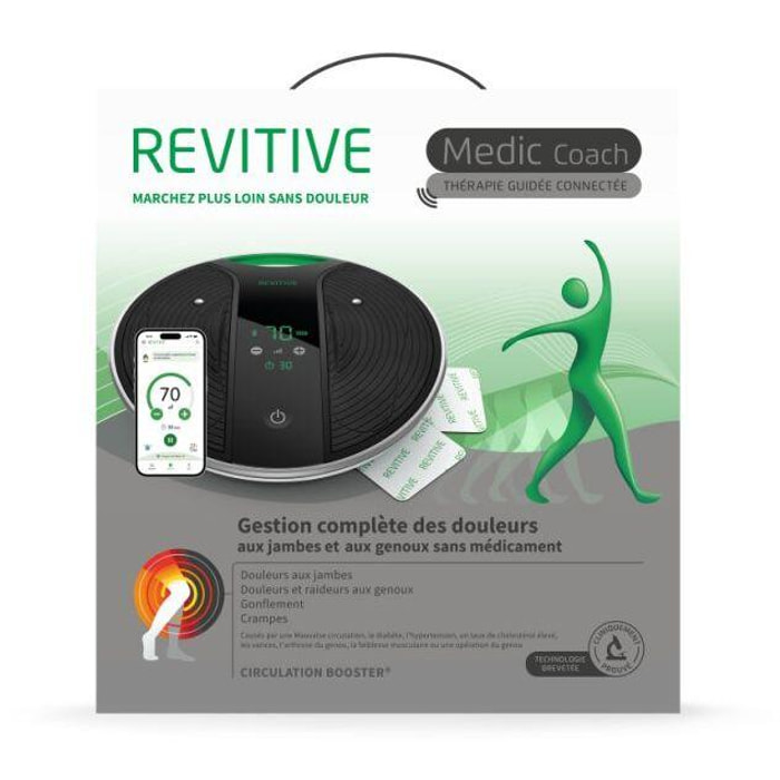 Stimulateur circulatoire REVITIVE Medic coach connecte