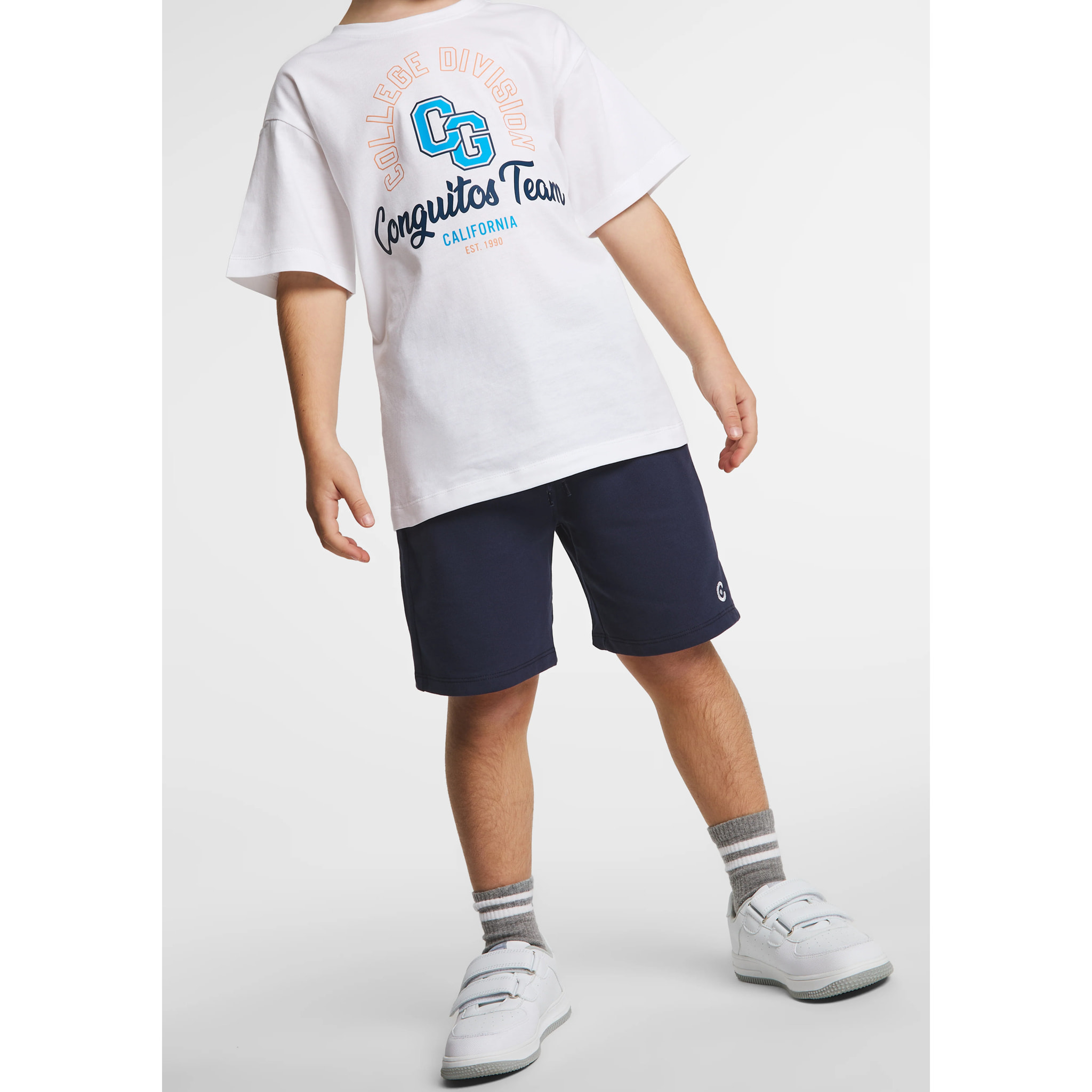 Camiseta de Niños Estampado Logo