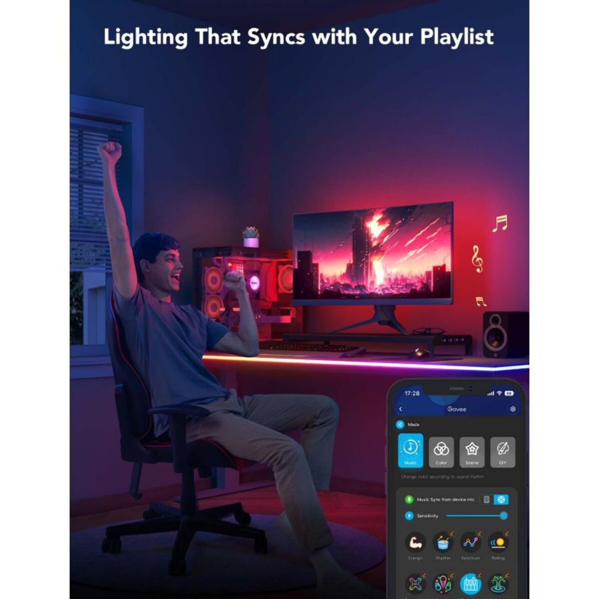 Bandeau LED GOVEE NEON GAMING TABLE LIGHT