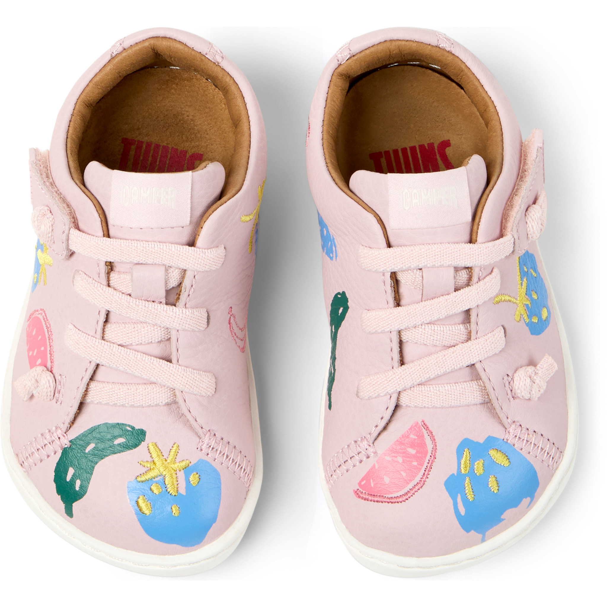 Sneakers - CAMPER Peu Cami Twins - Rosa - Pelle liscia