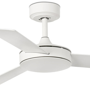 MINI MALLORCA S Ventilatore a soffitto bianco/acero per lengo