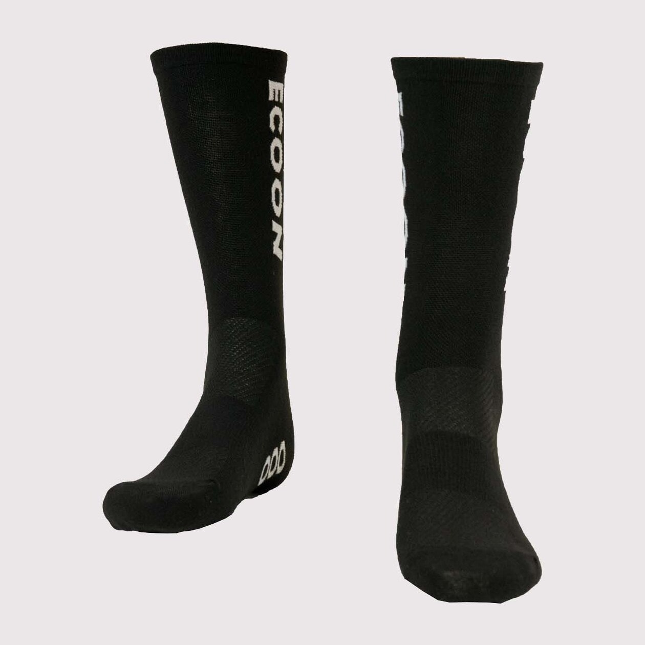 Calcetines de ciclismo unisex ECOON Lzoard - Negro