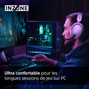 Casque gamer SONY Inzone H5 Blanc