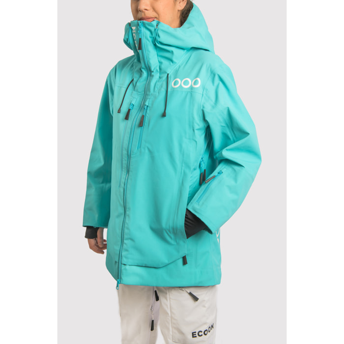 Chaqueta ECOExplorer Jacket Women dela marca ECOON - Turquesa