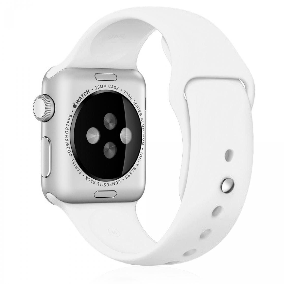 Correa de silicona Compatible con Apple Watch de: 42/44/45/49mm Talla S/M