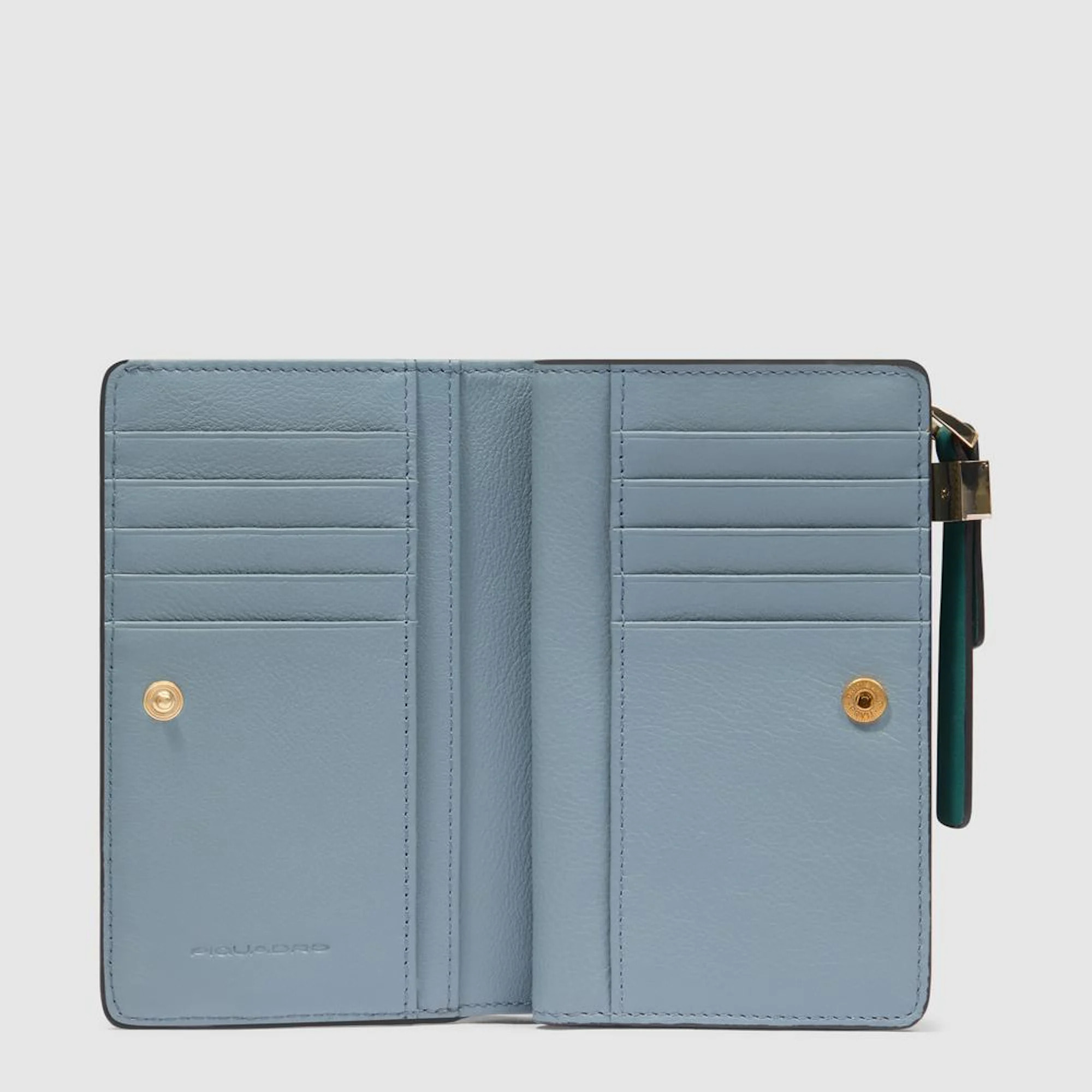 Piquadro Portafogli da con portamonete, porta carte di credito e protezione RFID