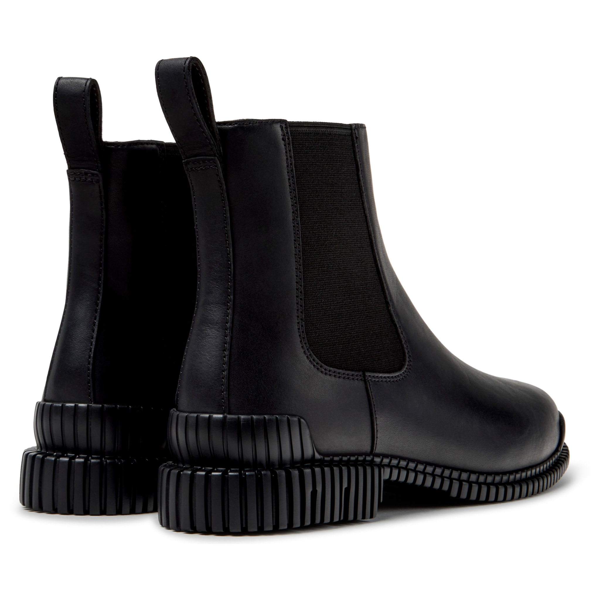 Botines - CAMPER Pix - Negro - Piel lisa