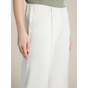 Elena Mirò - Pantaloni relaxed fit - Bianco