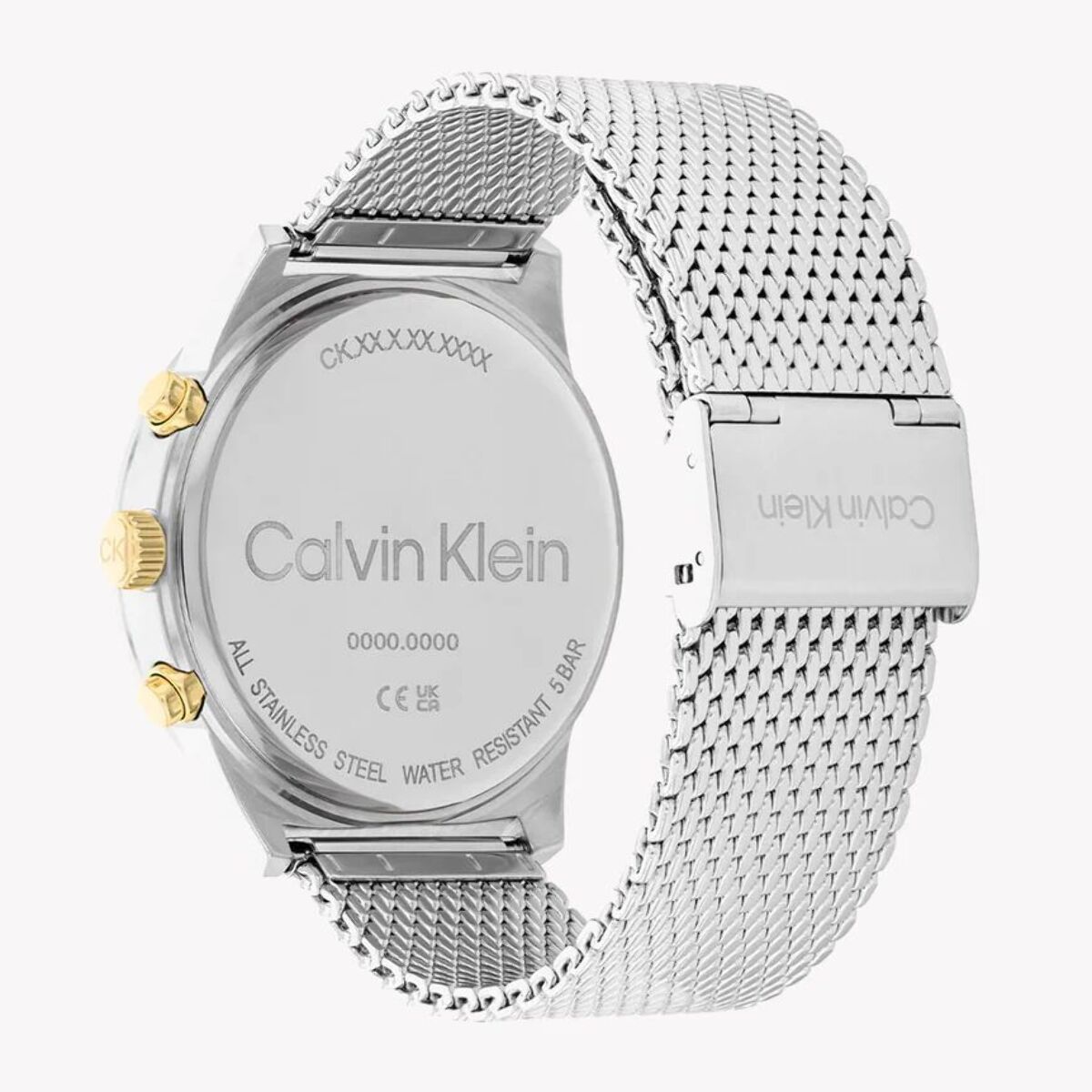 Reloj Calvin Klein 25200296 Hombre Analogico Cuarzo con Correa de Acero inoxidable