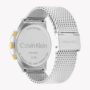 Reloj Calvin Klein 25200296 Hombre Analogico Cuarzo con Correa de Acero inoxidable
