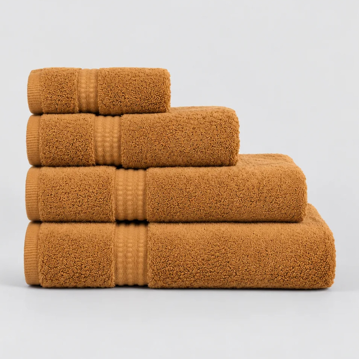 Toalla de baño 700gr/m² ocre