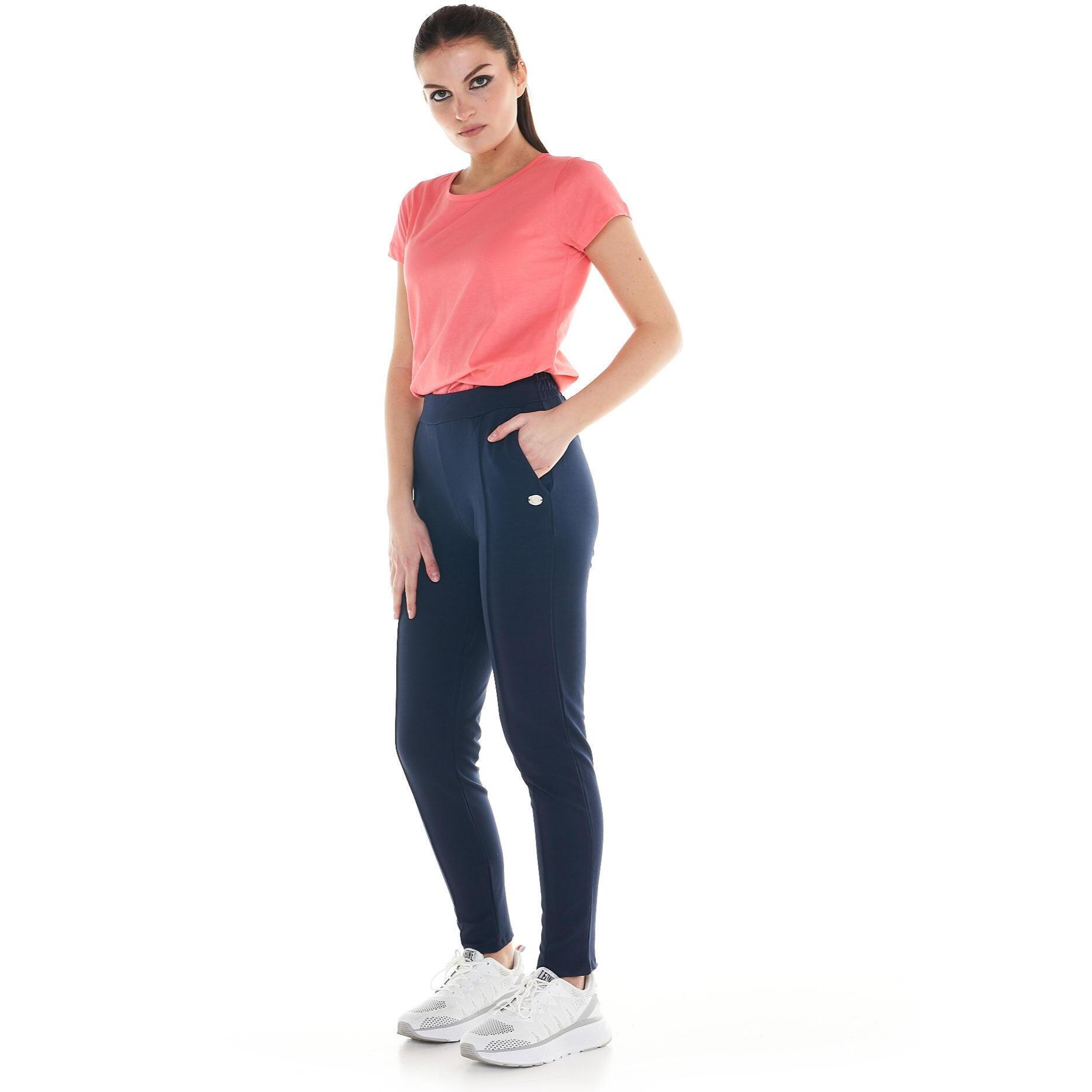 Joggers da donna con costina Basic