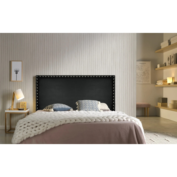 Cabecero Lirio Polipiel Negro 210