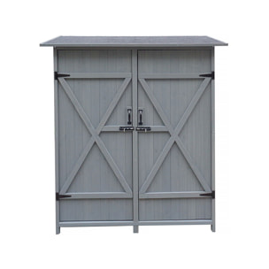 Armoire de jardin "Espacio" - 140 x 49 x 162 cm - Anthracite