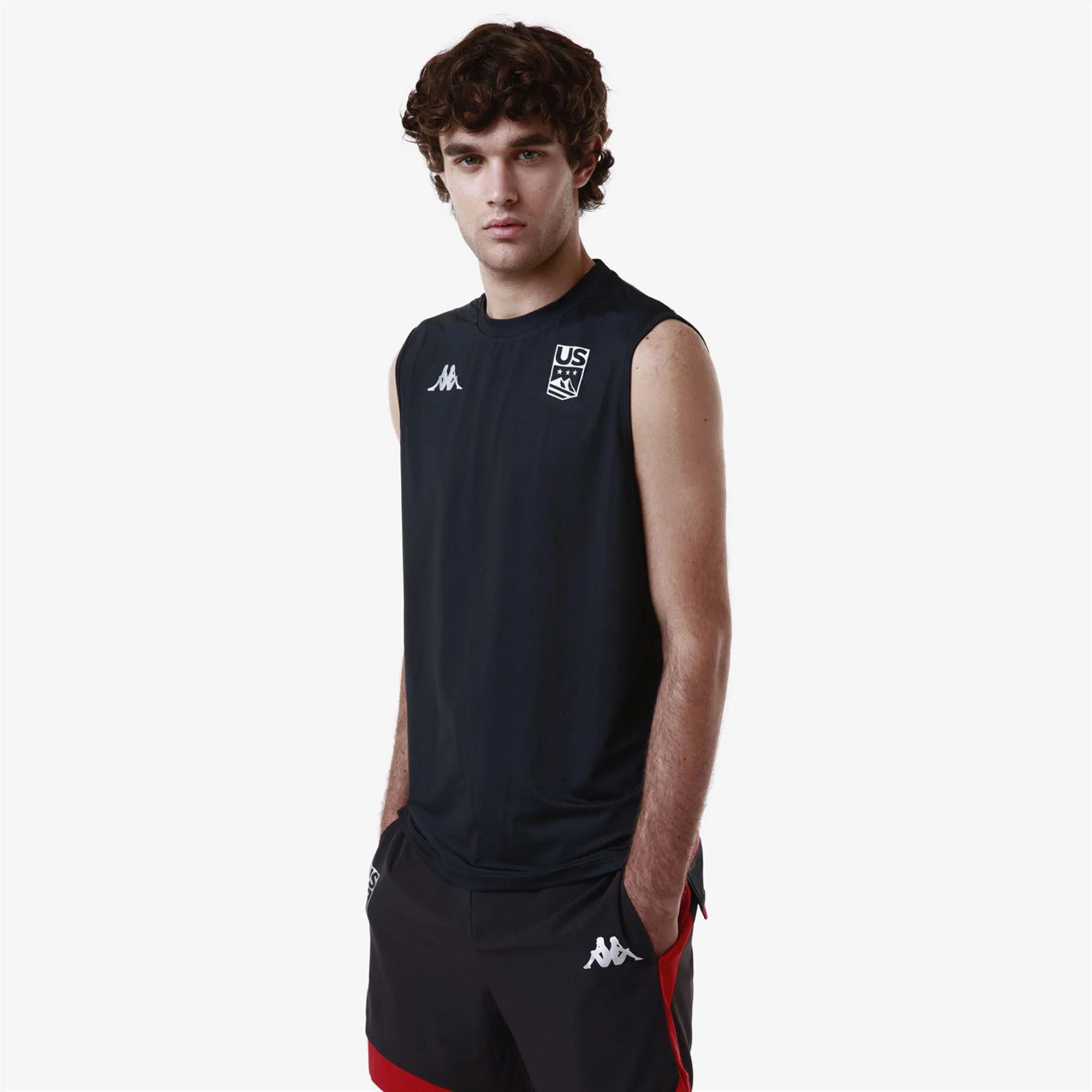 Kappa - T-Shirts & Top Uomo Blu - Kombat Drideg Us