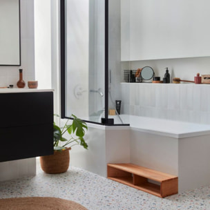 Baignoire bain douche JACOB DELAFON Neo blanc mat