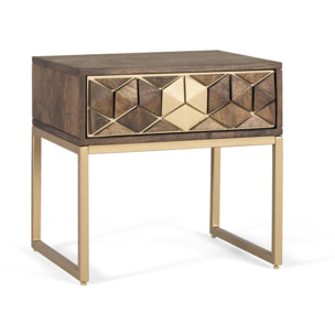 Mesita de noche - 49x51x40cm