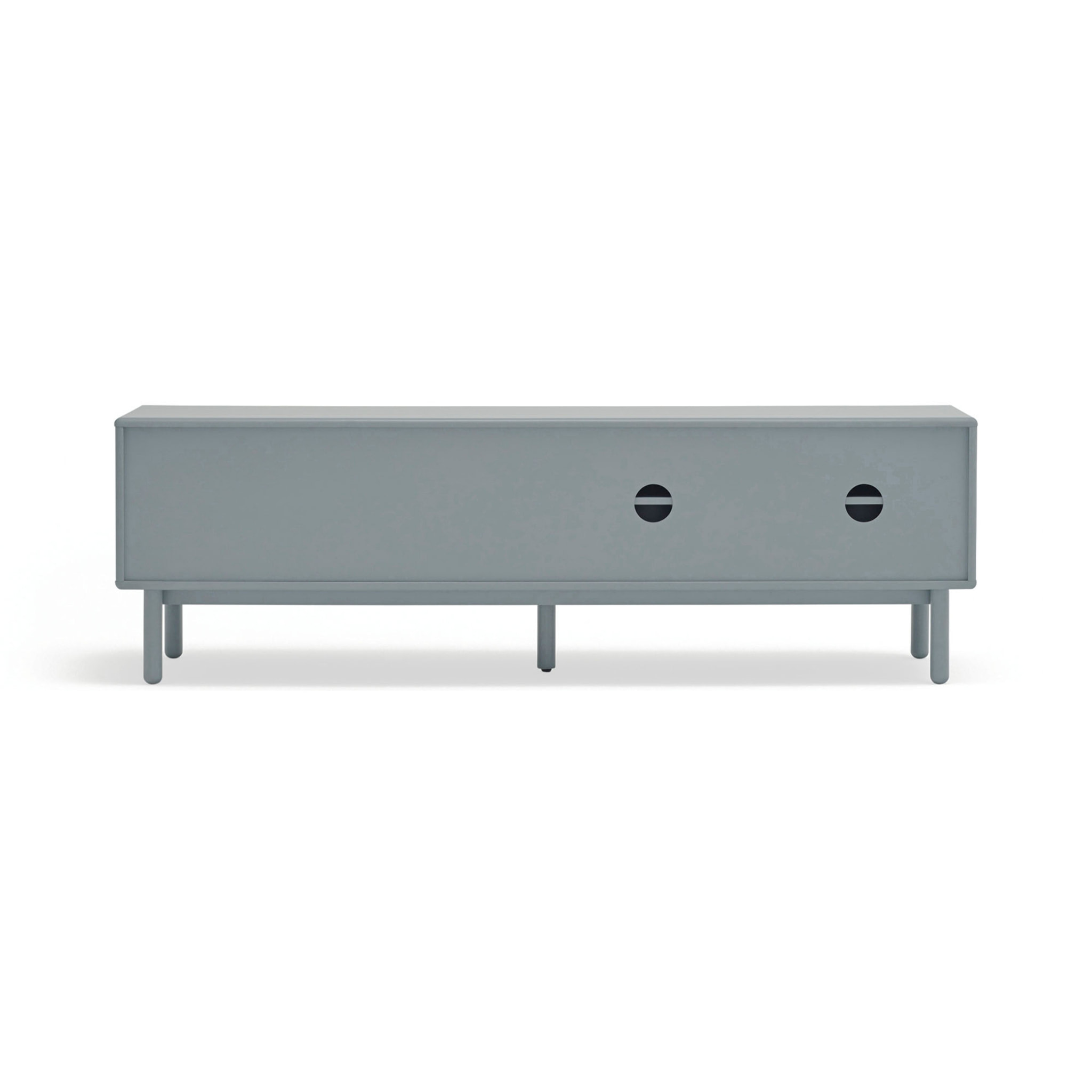 Mueble de televisión Corvo 2 puertas y 2 cajones de 180cm crema