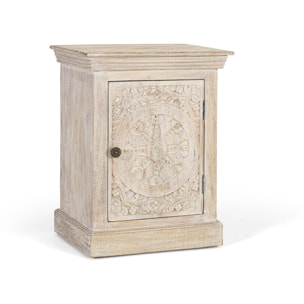 Mesita de noche - banco a los pies de la cama 70x56x40