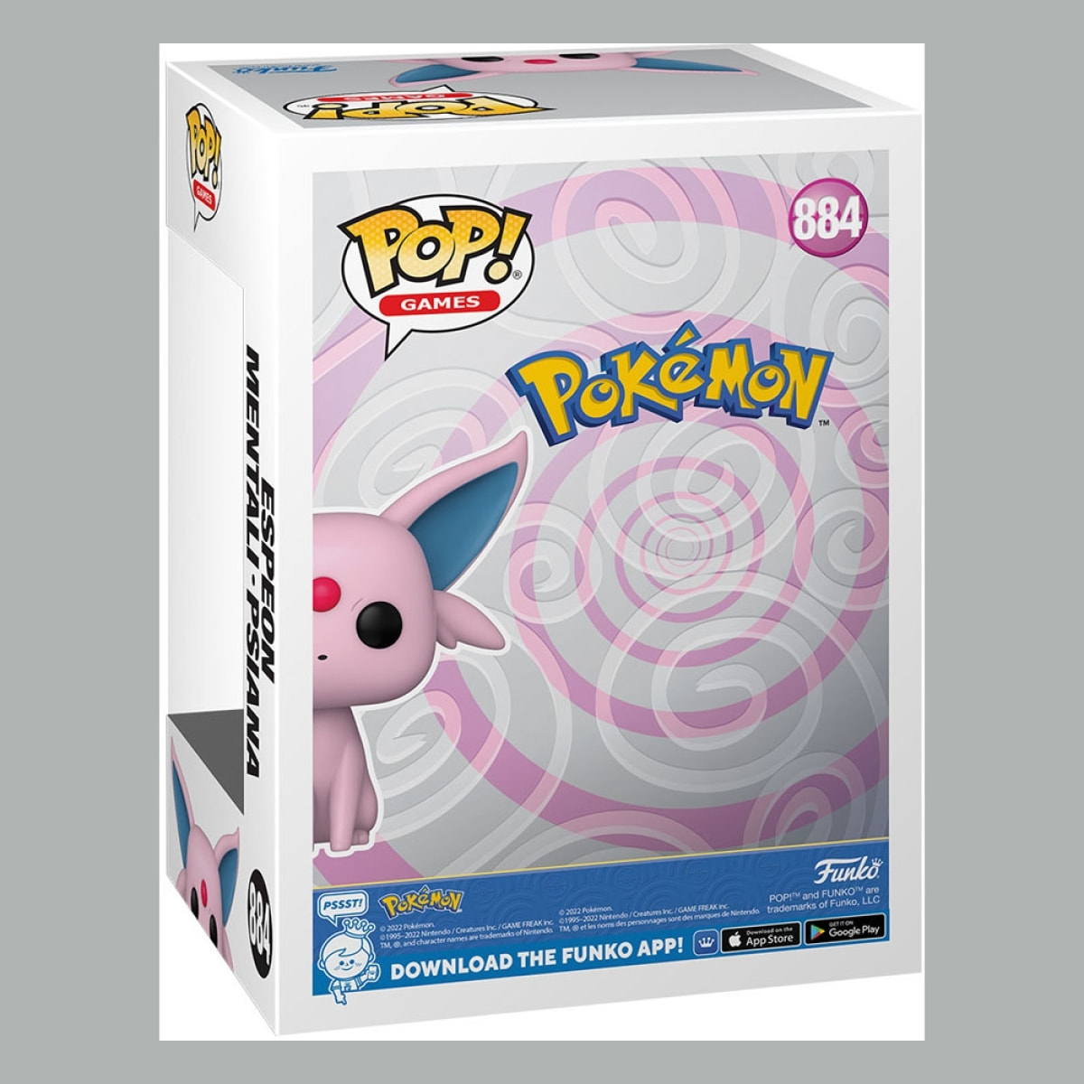 Pokemon Pop! Games Vinile Figura Espeon (emea) 9 Cm Funko