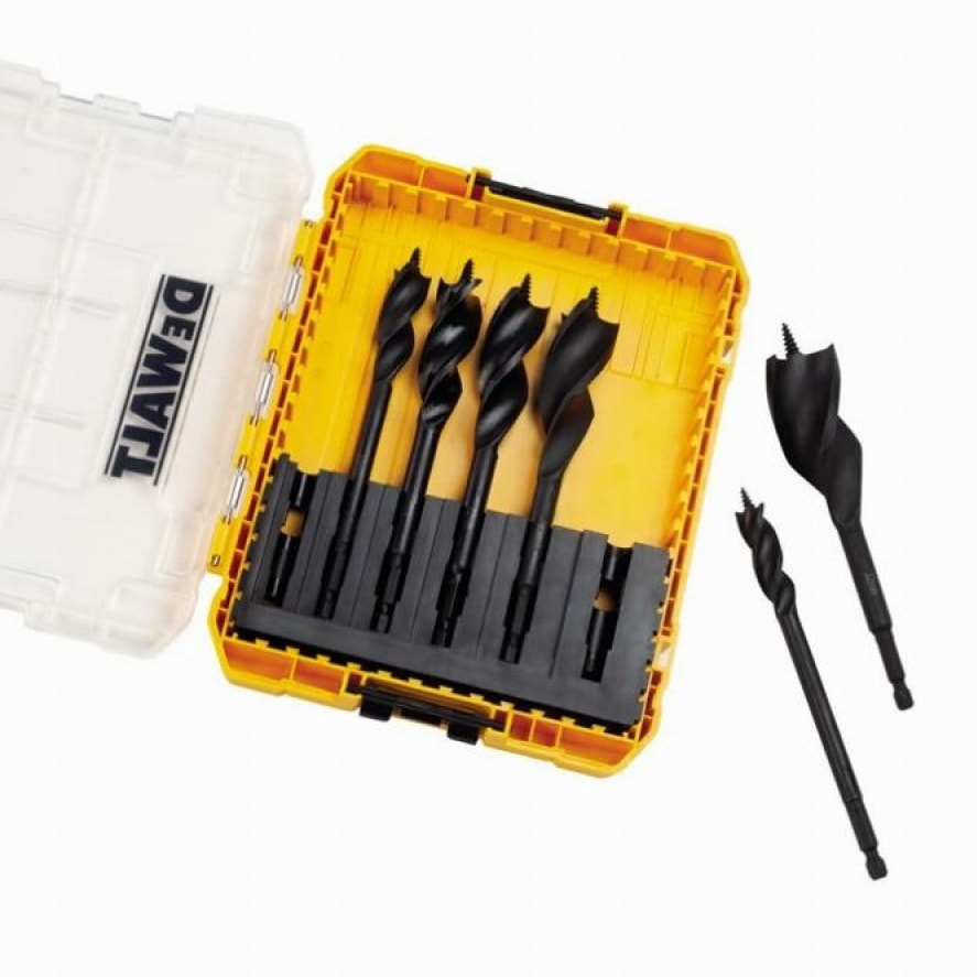 Coffret de 6 mèches à bois DEWALT - 3 pointes eXtreme - Ø 13 à 32 mm - DT90238-QZ