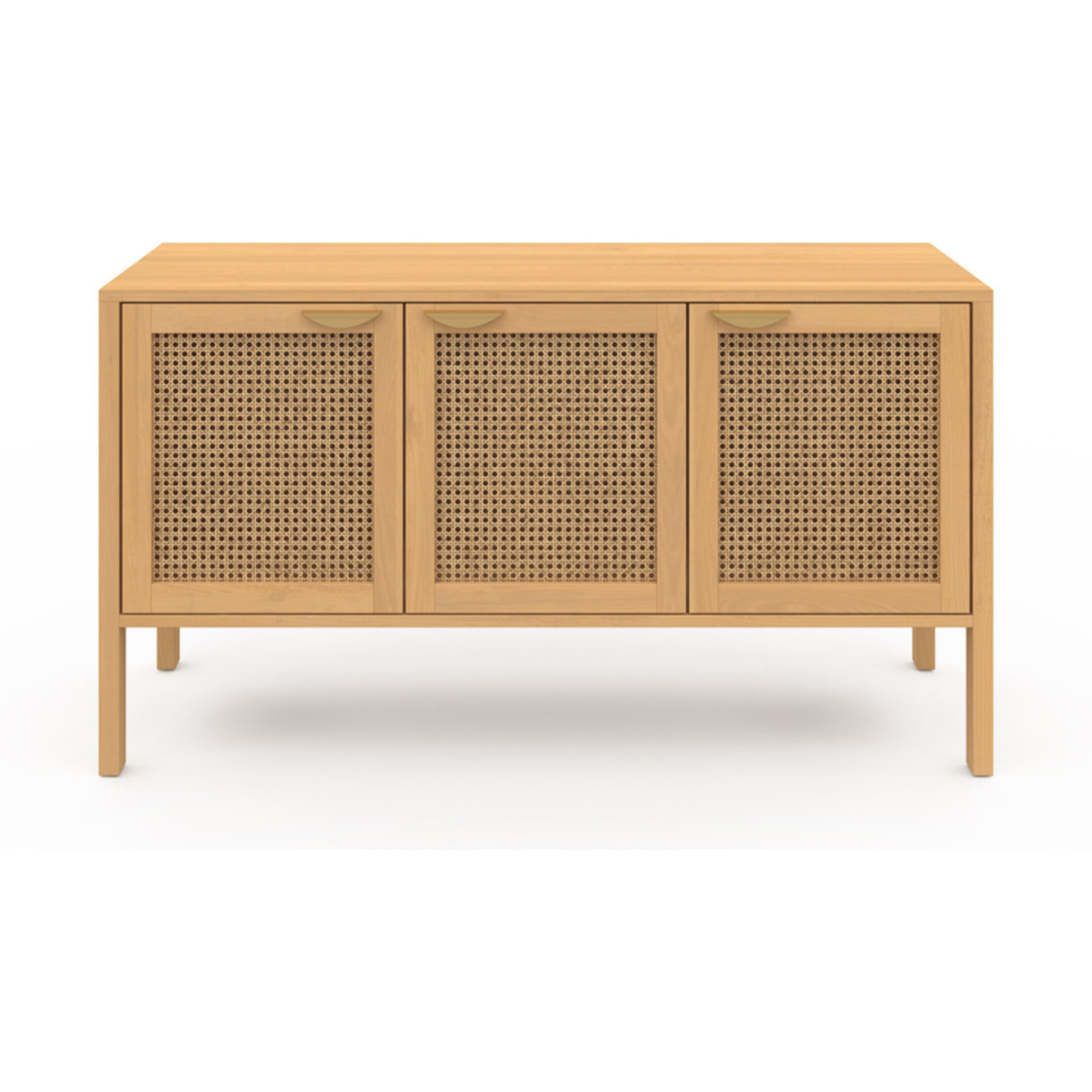 Buffet Eve 3 portes en cannage L110cm