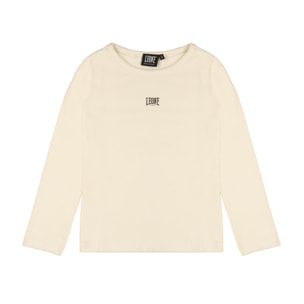 Camiseta de niña de manga larga "Encaje"